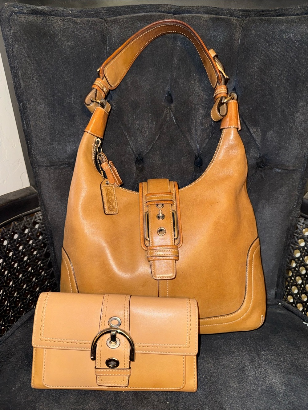 Coach Soho Hampton Bag and Wallet Set